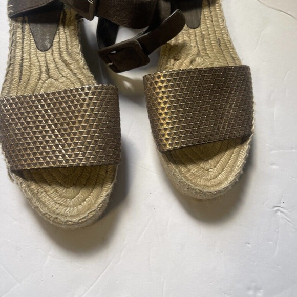 Women's Vince Sz 10M Edina Pyramid Espadrille Sandals - Picture 4 of 6